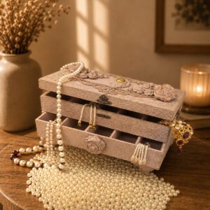 Vintage Rose  Trinket box